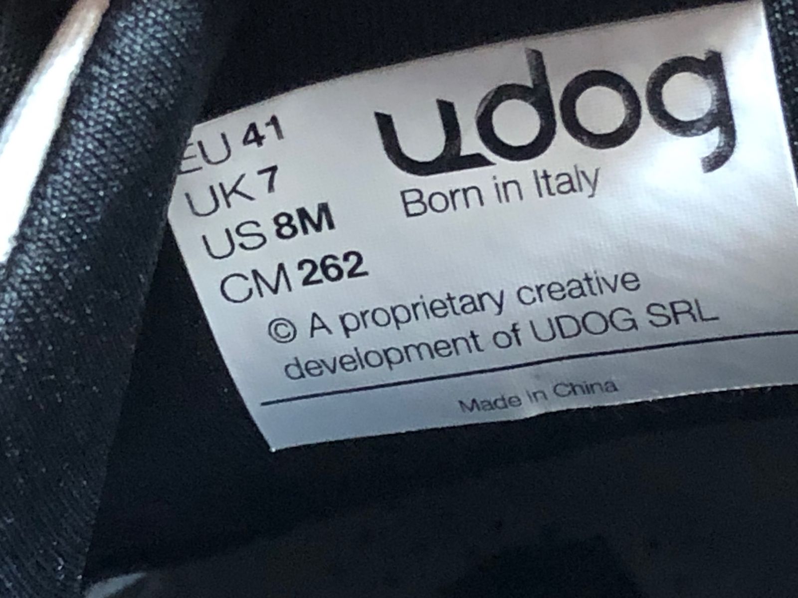 JY611 ユードッグ udog TENSIONE ビンディングシューズ 3穴 レース 白 EU41 JY611 ユードッグ udog TENSIONE ビンディングシューズ 3穴 レース 白 EU41