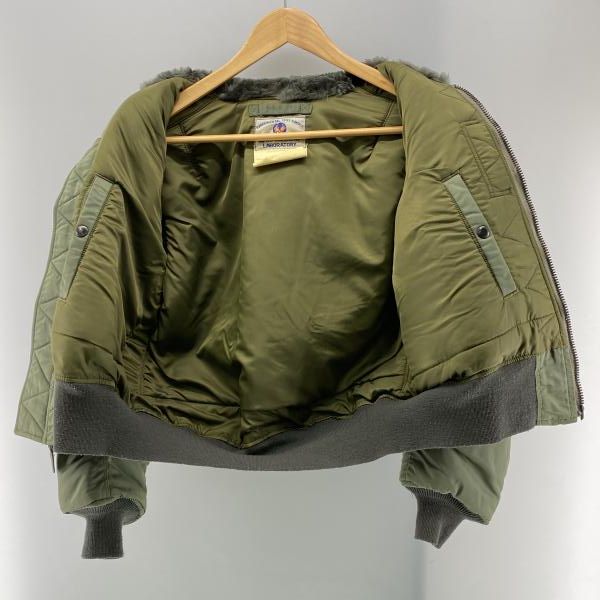 中古】Buzz Rickson's B-15D フライトジャケット セージグリーン 36