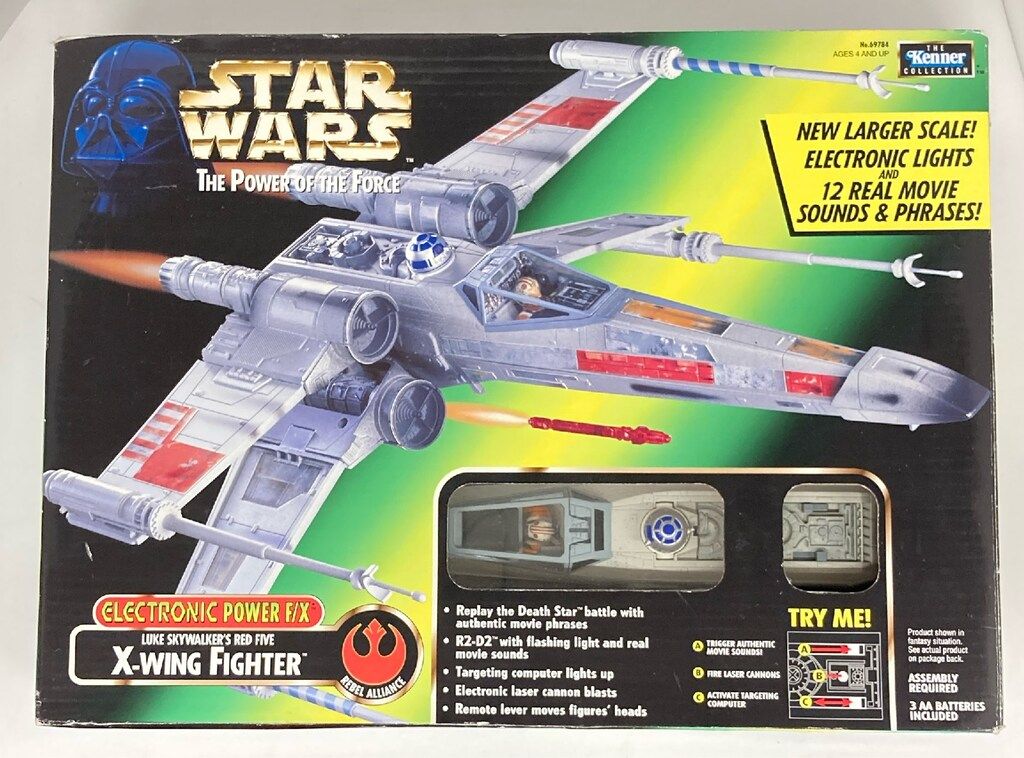 エレクトロニック パワー F/X」 ルーク・スカイウォーカー X-ウイング KENNER ELECTRONIC POWER F/X X-WING FIGHTER / LUKE SKYWALKERS RED