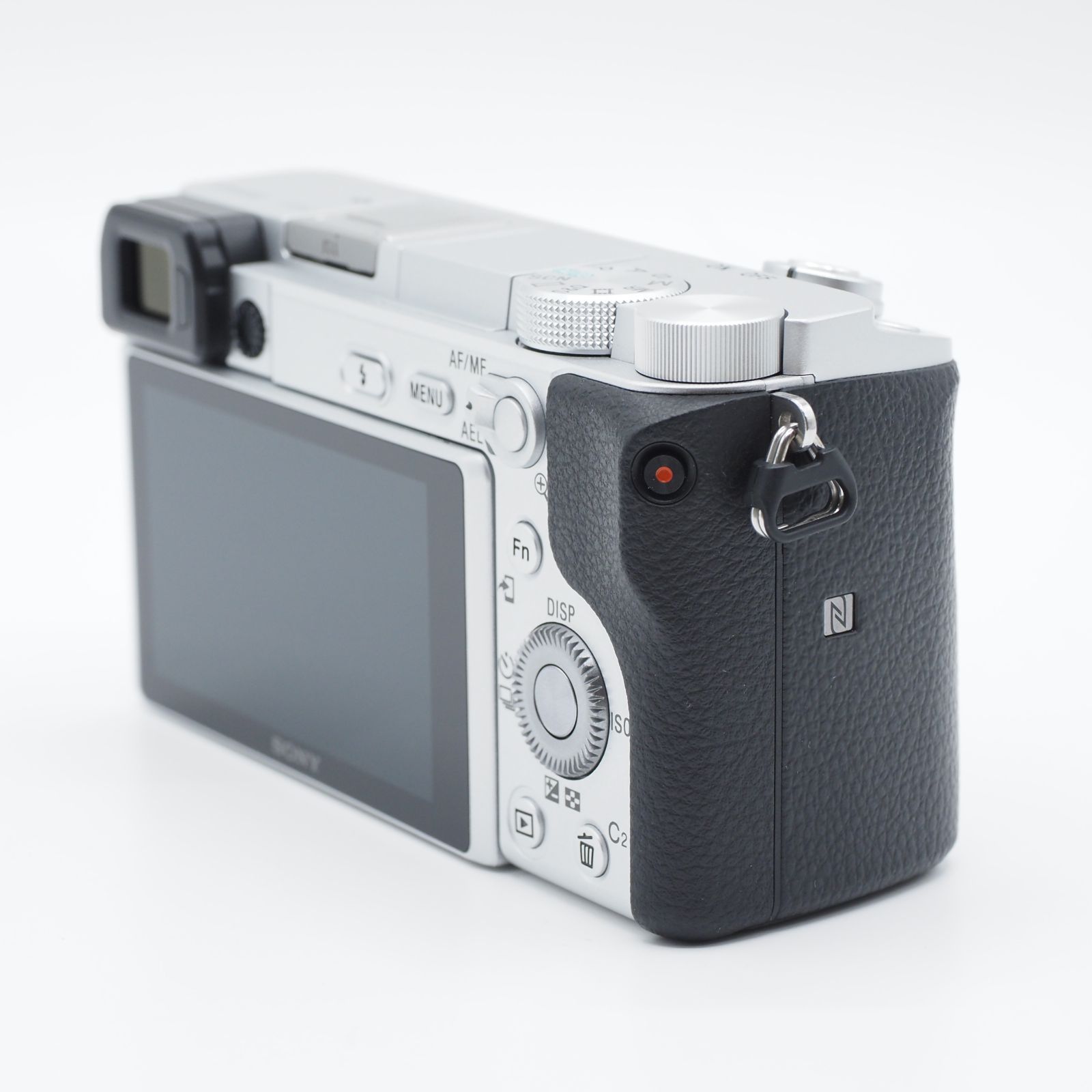 ショット数2,530回 SONY ソニー α6400 ボディ シルバー ミラーレス一眼