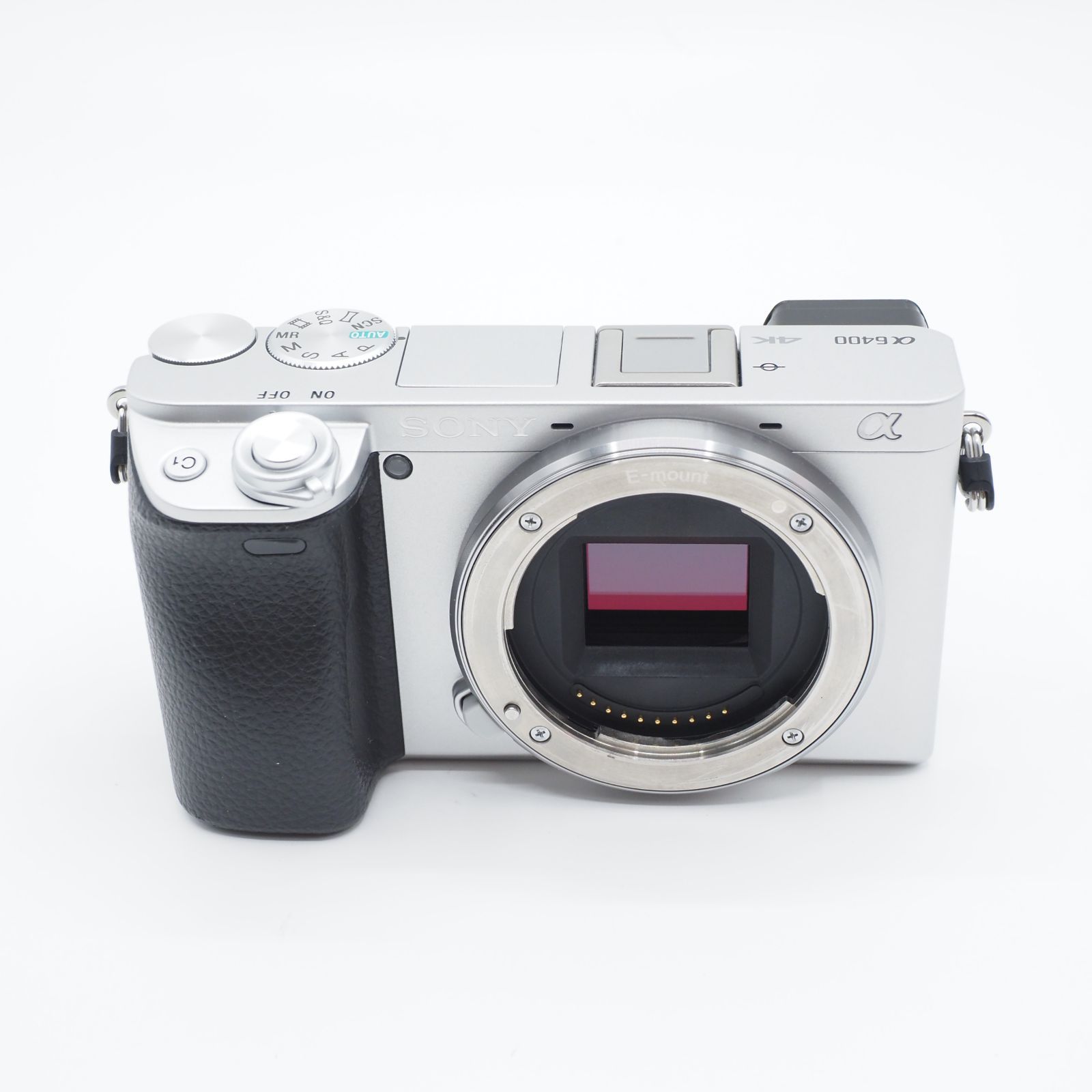 【極上美品】ショット数3,076枚 SONY α6400 動作確認済み #M32 ショット数2,530回 SONY ソニー α6400 ボディ シルバー ミラーレス一眼