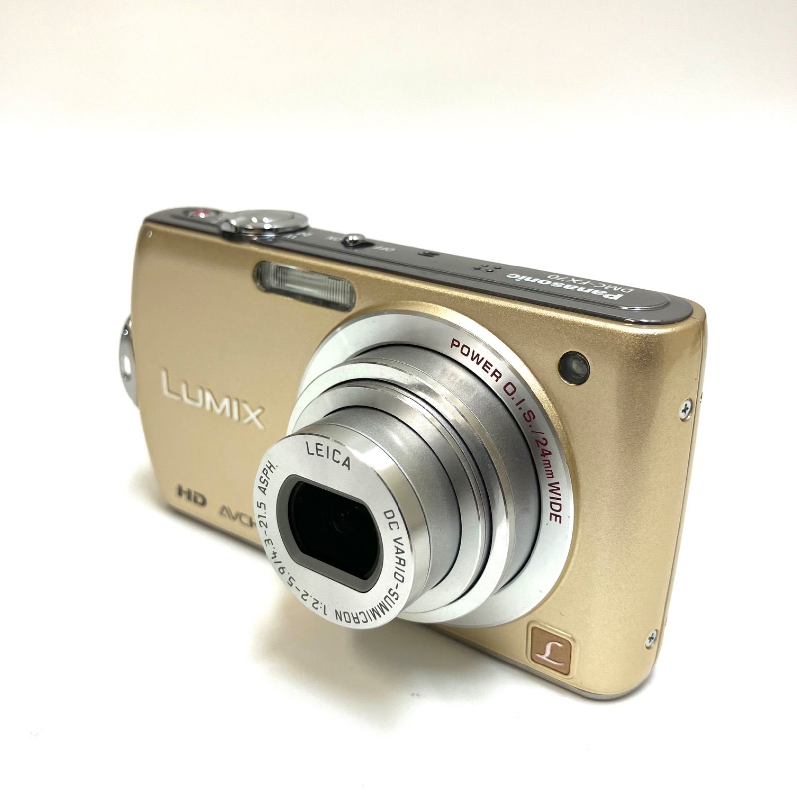 Panasonicデジタルカメラ LUMIX DMC-FX70 ゴールド 🌟5/10まで🌟大口店完全閉店SALE🌟＊Panasonic＊パナソニック LUMIX