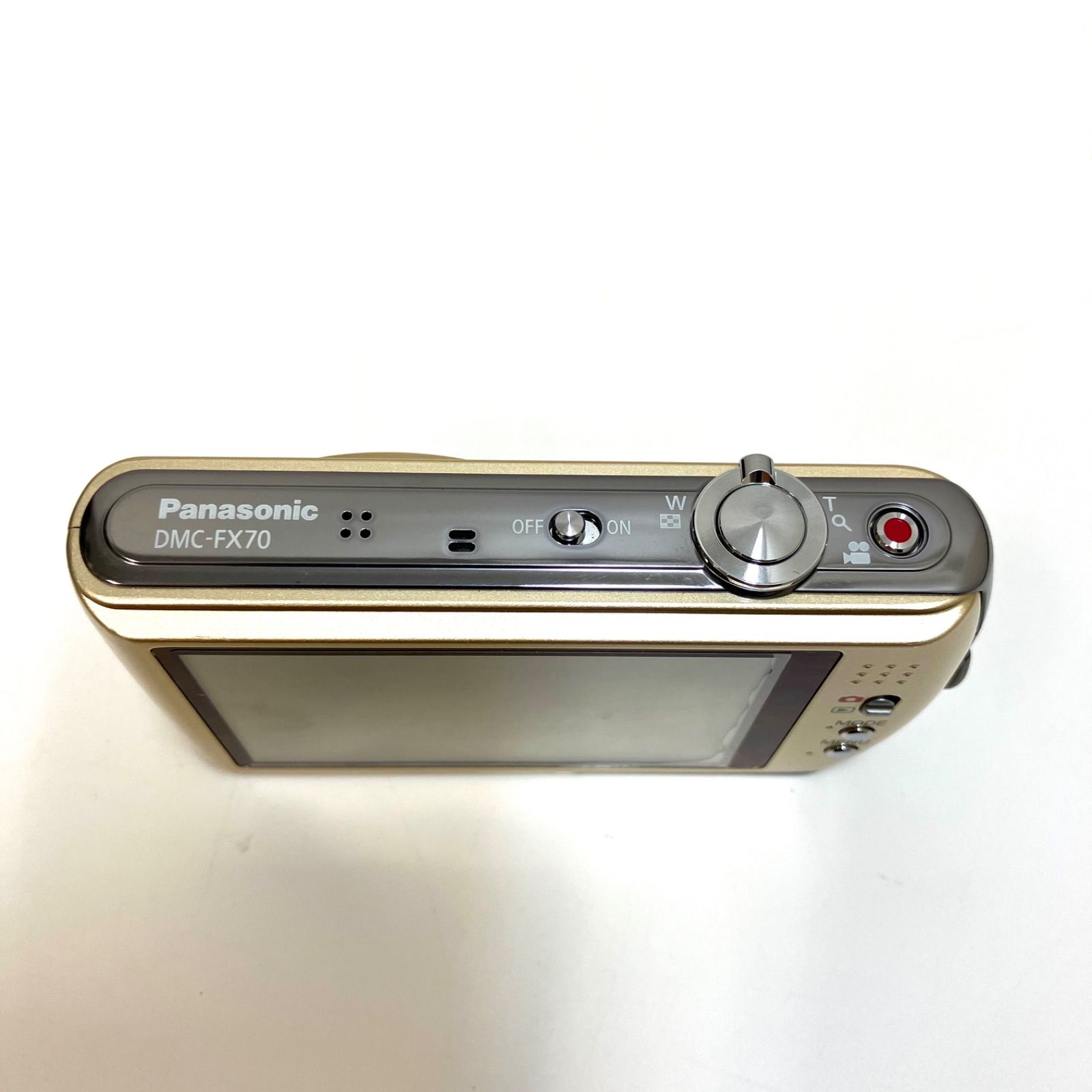Panasonic DMC-FX70 ゴールド Panasonic (パナソニック) LUMIX DMC-FX70 1450万画素(総画素) 1/2.33