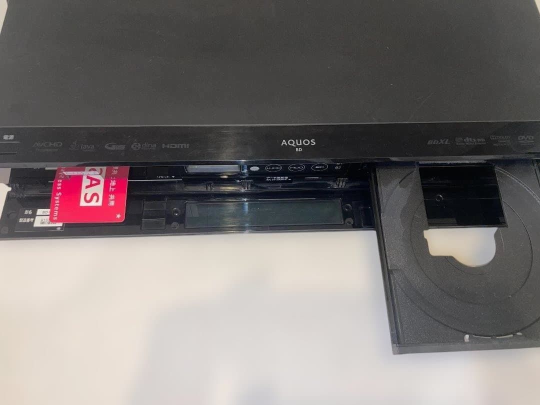 すぐ使える】SHARP AQUOS ブルーレイレコーダー BD-W570 2番組同時録画
