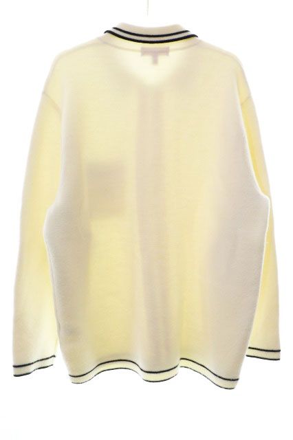 Supremeシュプリームzip up polo sweater white L シュプリーム SUPREME 24AW ZIP UP POLO SWEATER WHITE L ジップ