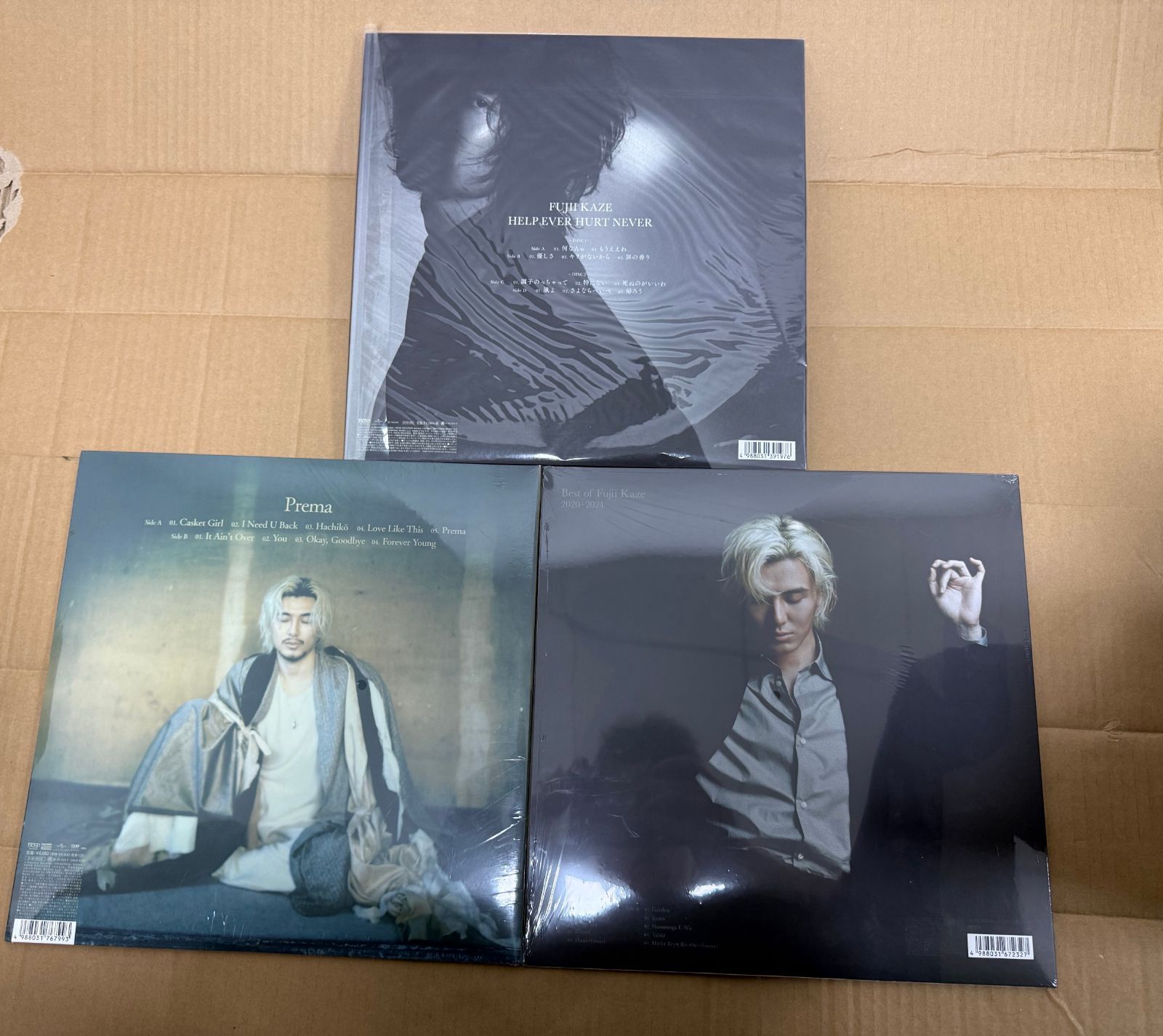 せ*い様 藤井風レコード3枚セット 藤井風 レコード LP 3枚まとめ売り - メルカリ
