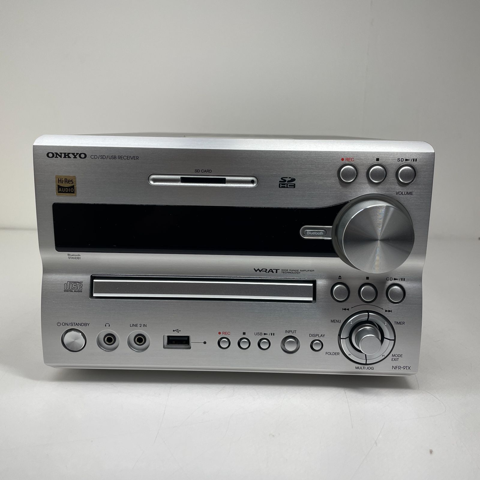 中古・美品】ONKYO CD/SD/USB レシーバー NFR-9TX №1394 - メルカリ