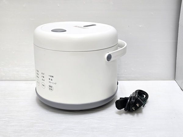 中古品】 ワックスベリー 夢グループ 土鍋炊飯器 3合炊き NX-3RC01