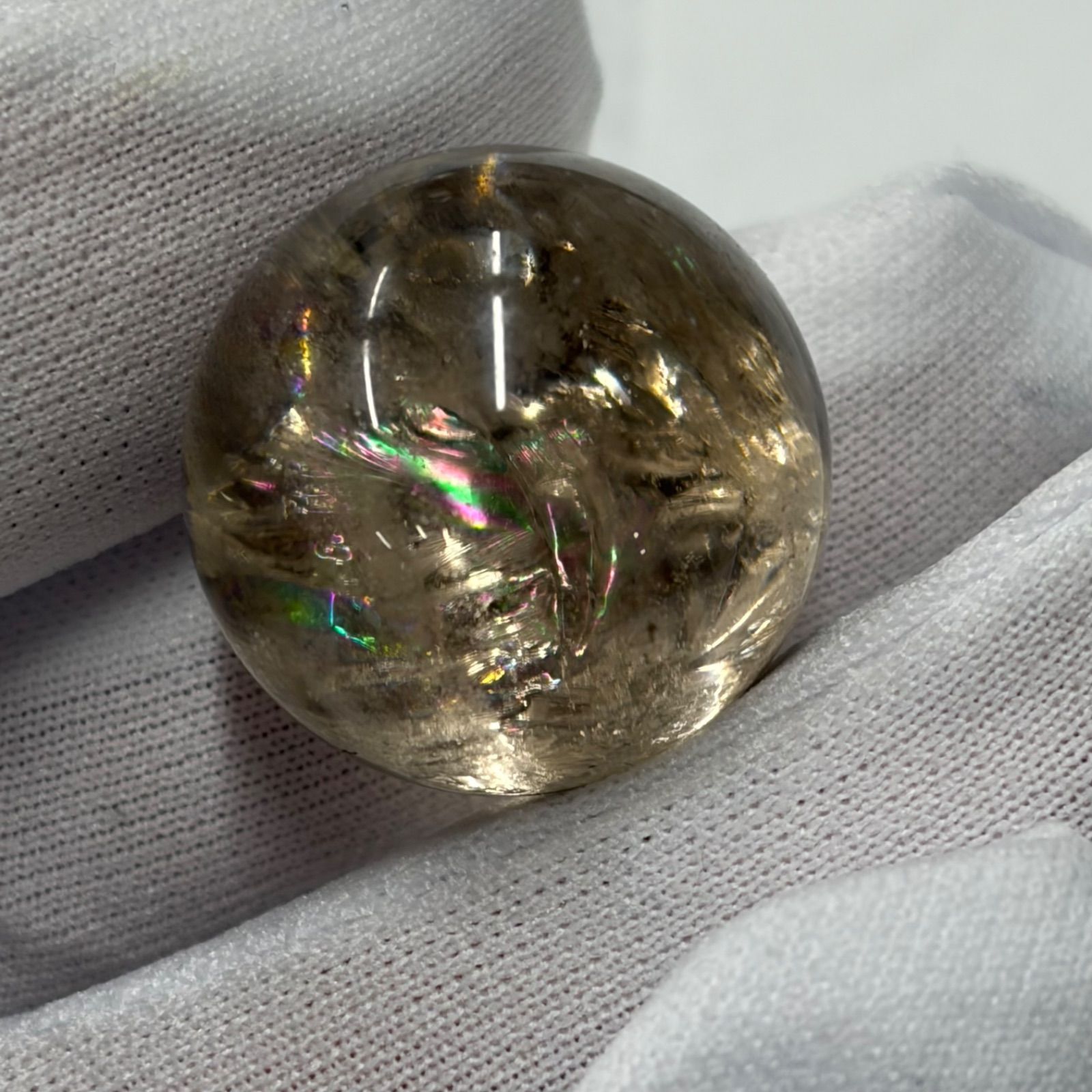 スモーキークォーツ 丸玉 直径22mm 重さ14.2g - メルカリ