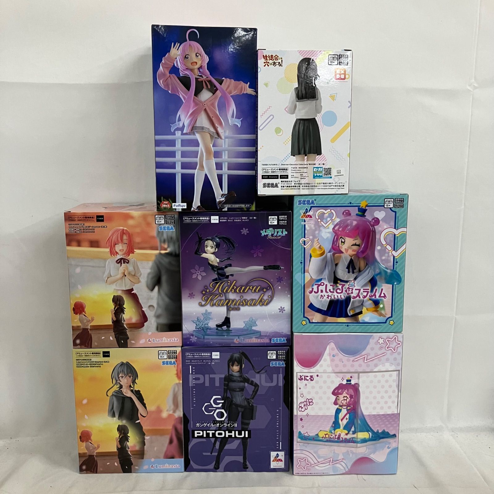 未開封 美少女まとめ フィギュア 8個セット SF4C14 c107 - メルカリ