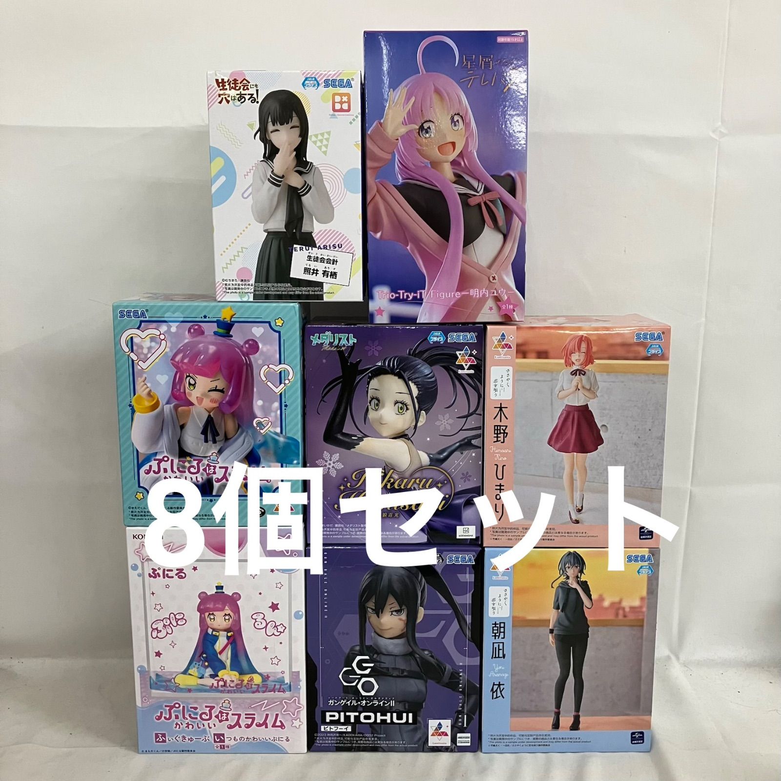 【未開封】美少女フィギュアセット　8個 未開封 美少女まとめ フィギュア 8個セット SF4C14 c107 - メルカリ