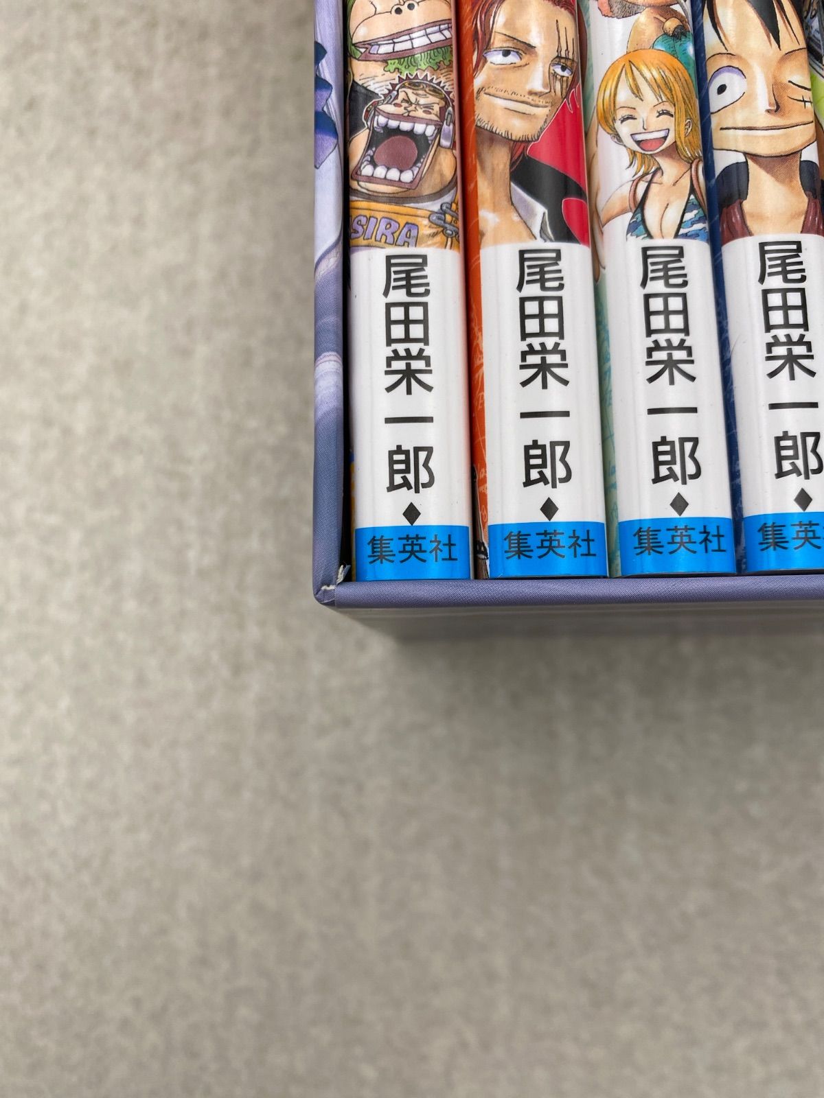 【専用ボックス付き】ワンピース　エピソードBOX 1〜10 104巻セット ワンピース ONE PIECE BOX EP1-10 1〜104巻 セット 尾田栄一郎 集英社