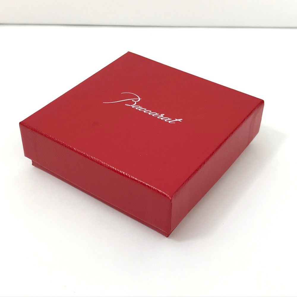 希少 Baccarat バカラ ダイス サイコロ 5個 レッド クリア バカラ（Baccarat） ダイス サイコロ 5個セット Jeux クリスタル