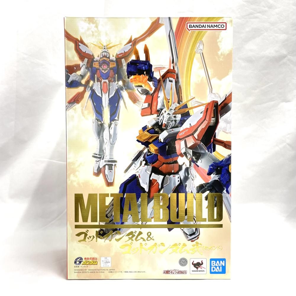 【中古】未開封)L BUILD ゴッドガンダム＆ゴッドガンダム弐(セカンド)[79][240079034167] 中古】未開封)METAL BUILD ゴッドガンダム＆ゴッドガンダム弐(セカンド