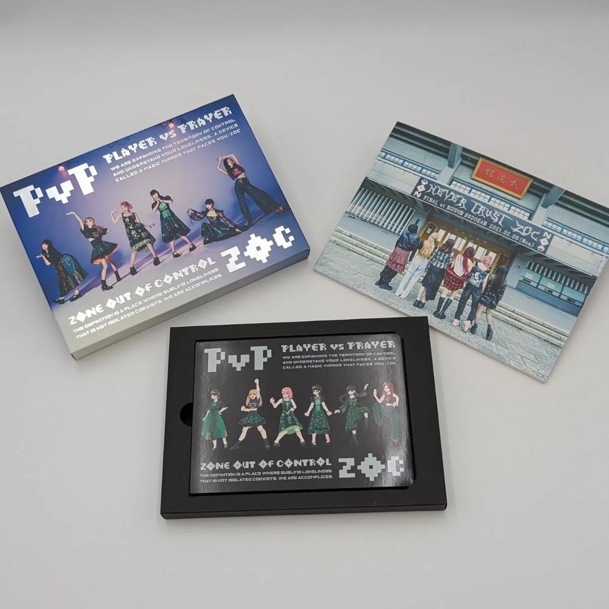 大森靖子　CD Blu-ray セット ZOC PvP 初回生産限定盤 CD＋Blu-ray BOX 完品 特典付 美品 5枚組