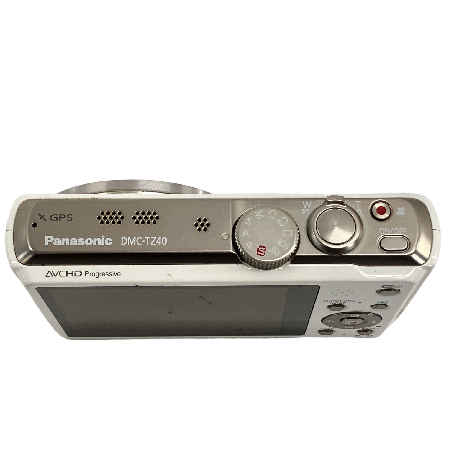 Panasonic LUMIX DMC-TZ40 コンパクトデジタルカメラ ホワイト