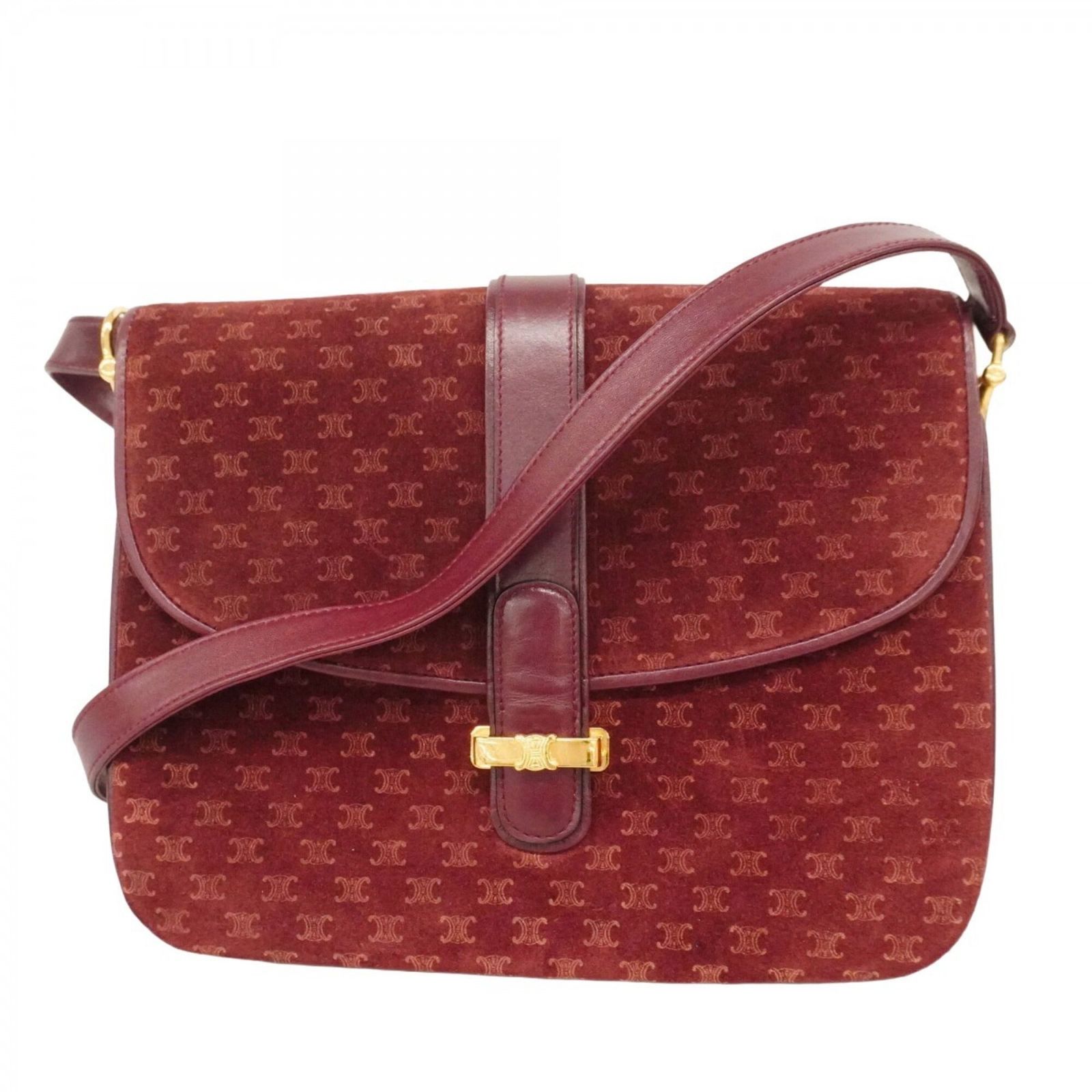 セリーヌ(Celine) セリーヌ ショルダーバッグ マカダム スウェード