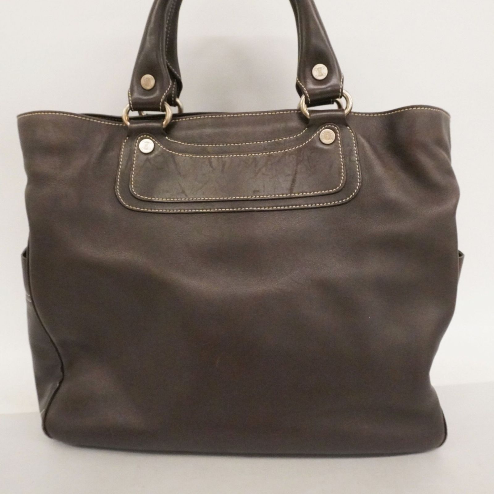 セリーヌ(Celine) セリーヌ ハンドバッグ ブギー レザー ダーク 