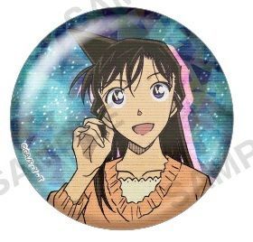 毛利蘭 名探偵コナン トレーディングホログラム缶バッジ Vol.6 コナン