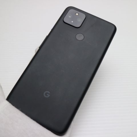 超美品 SoftBank Google Pixel 4a (5G) 128GB ジャストブラック スマホ