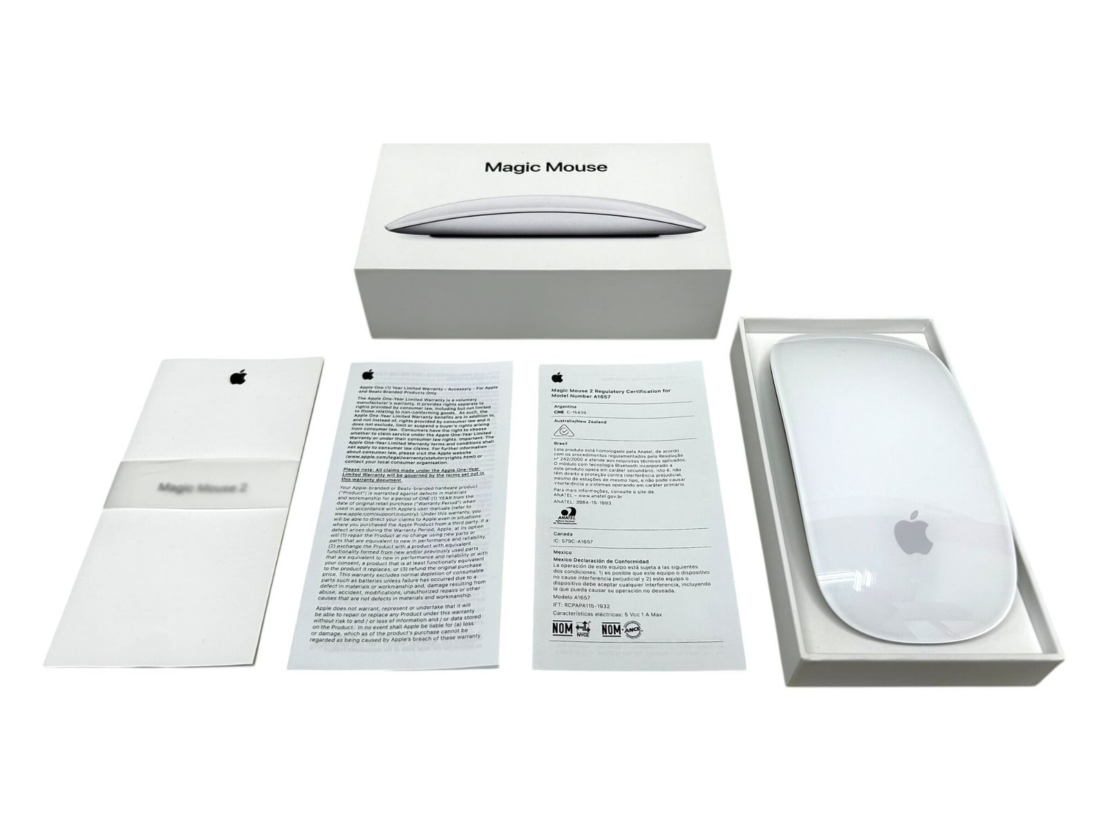 【メルカリ販売済】Apple Magic Mouse 2 （ブラック＋ホワイト） Apple Magic Mouse 2 ブラック 本体 - メルカリ