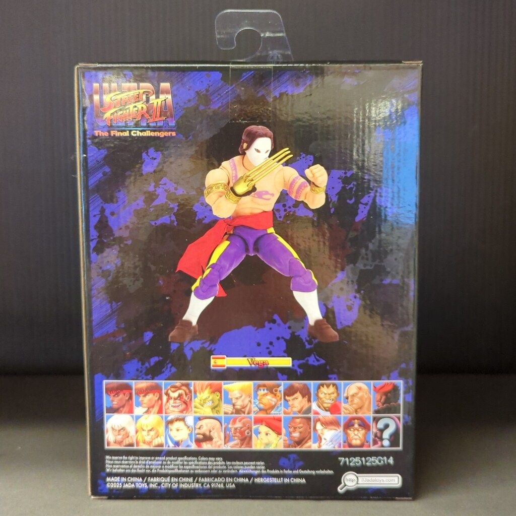 Jada Toys アクションフィギュア ウルトラストリートファイターII ベガ