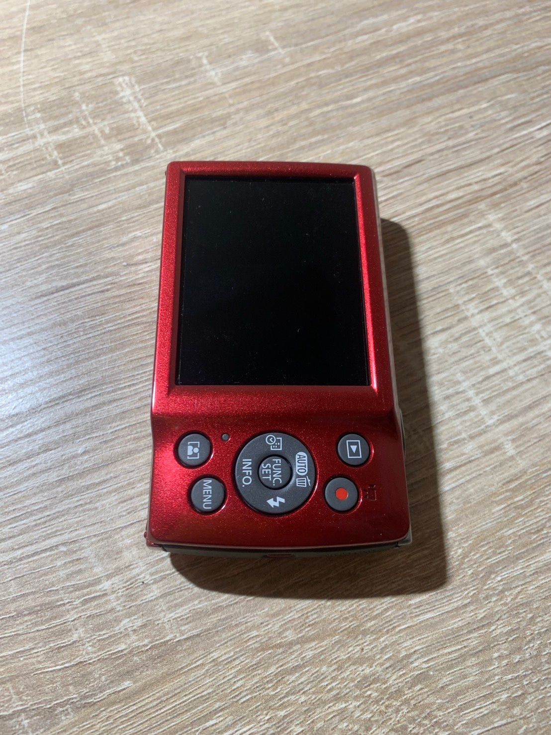 0078 Canon IXY 200 レッド デジカメ 動作確認済み 美品【ネ】 - メルカリ