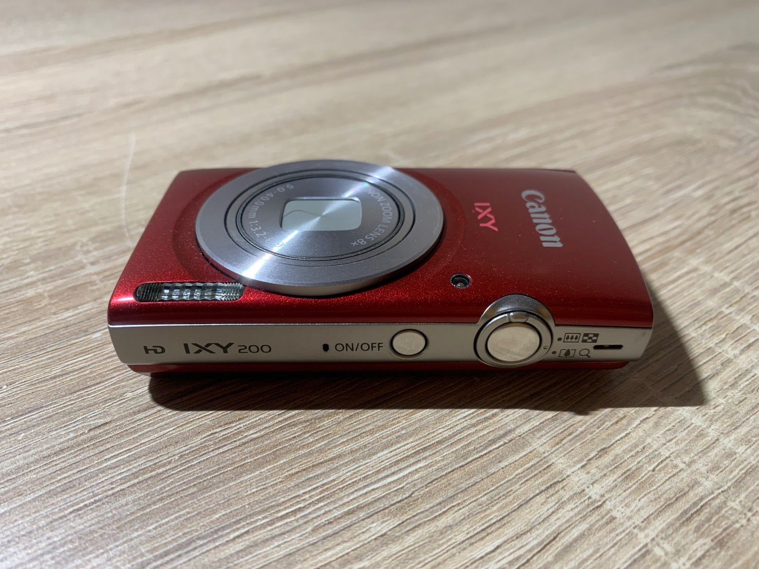 0078 Canon IXY 200 レッド デジカメ 動作確認済み 美品【ネ】 - メルカリ