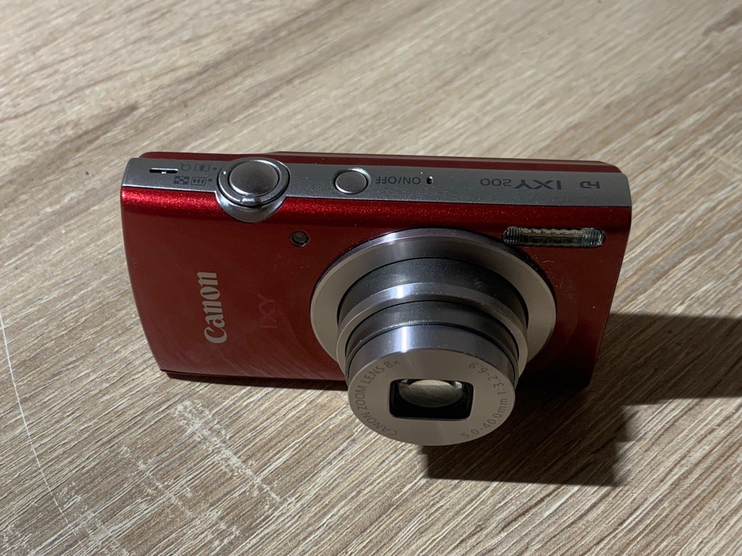 0078 Canon IXY 200 レッド デジカメ 動作確認済み 美品【ネ】 - メルカリ