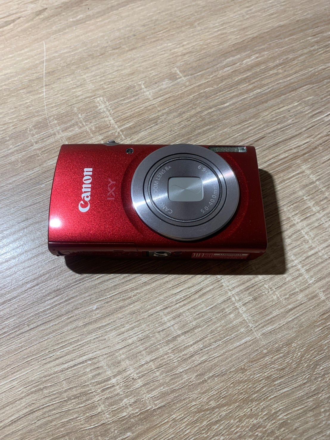 【美品♪】Canon IXY 200レッド デジタルカメラ 本体 Canon】キヤノン『IXY 200 レッド』IXY200(RE) 2017年2月発売