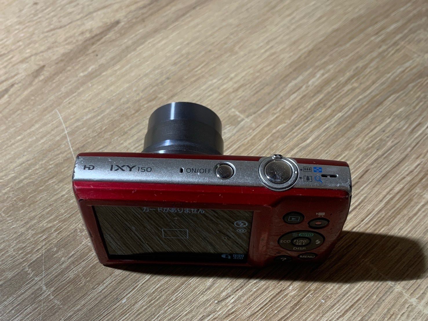 【ジャンク】Canon IXY 150 レッド Canon IXY 150 PowerShot Digital Camera Red Tested, Clean, Fully