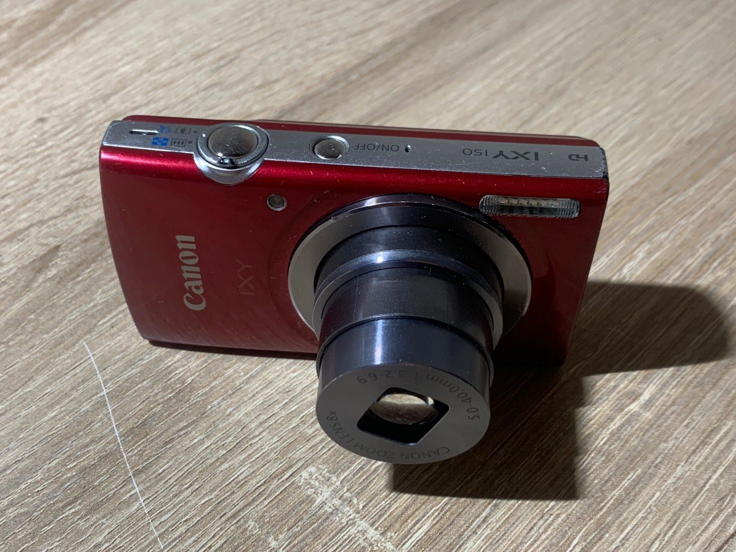 【ジャンク】Canon IXY 150 レッド Canon IXY 150 PowerShot Digital Camera Red Tested, Clean, Fully