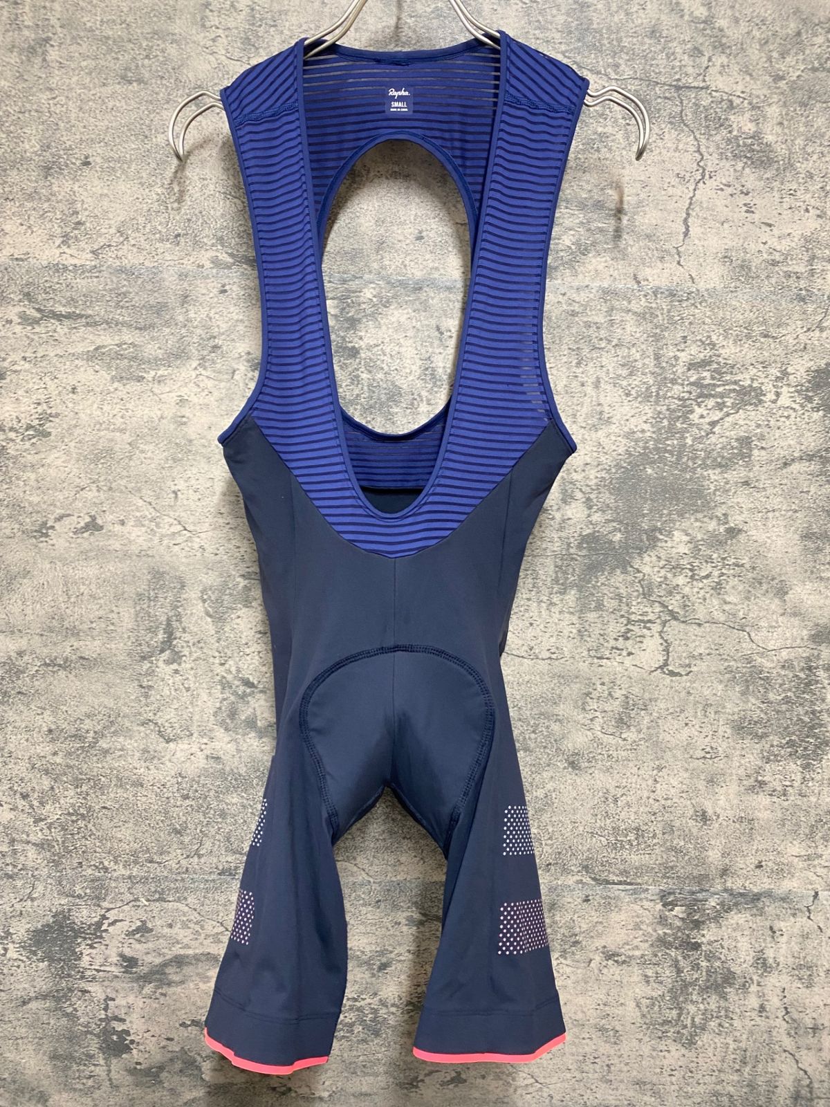 KB516 ラファ Rapha ブルべ ビブショーツ MEN`S BREVET BIB SHORTS S 紺