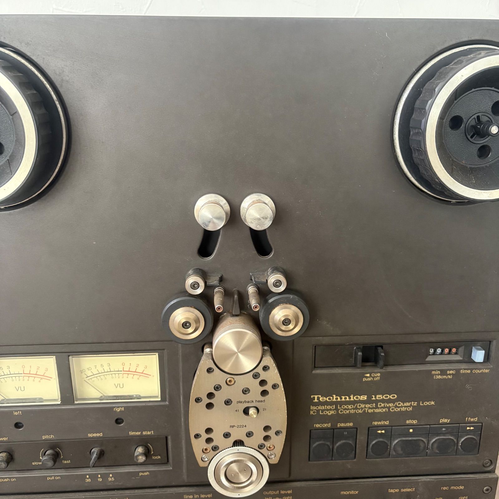 テクニクス　1500u オープンリールデッキ　ジャンク テクニクス Technics オープンリールデッキ RS-1500U ジャンク 参考