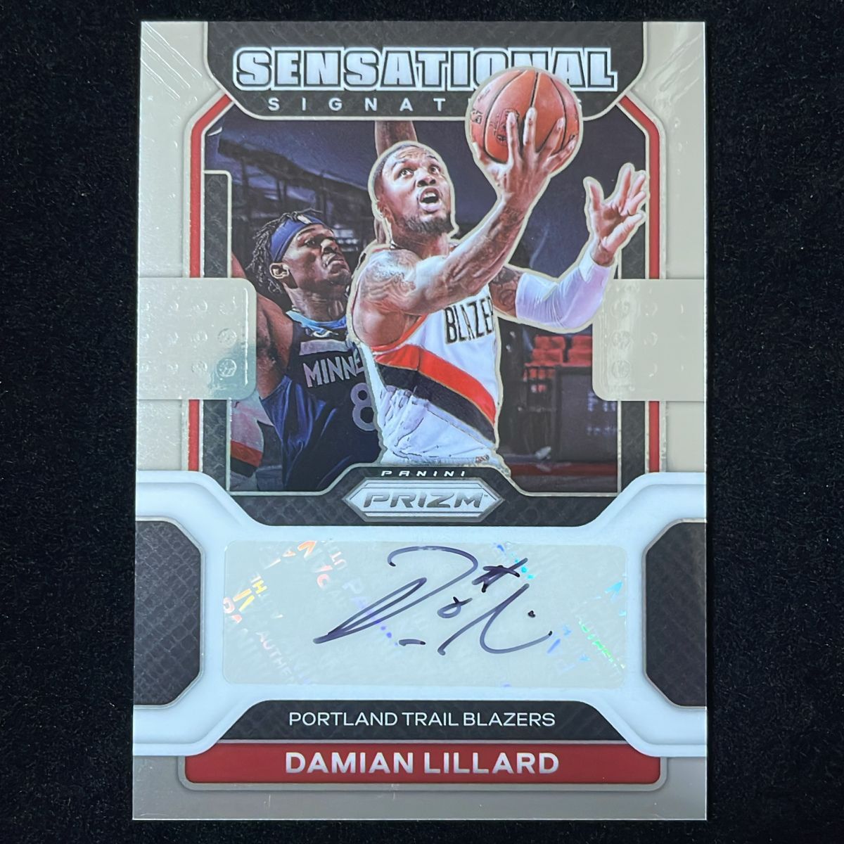 Damian Lillard デイミアン・リラード Panini Prizm 2021-22 Auto 