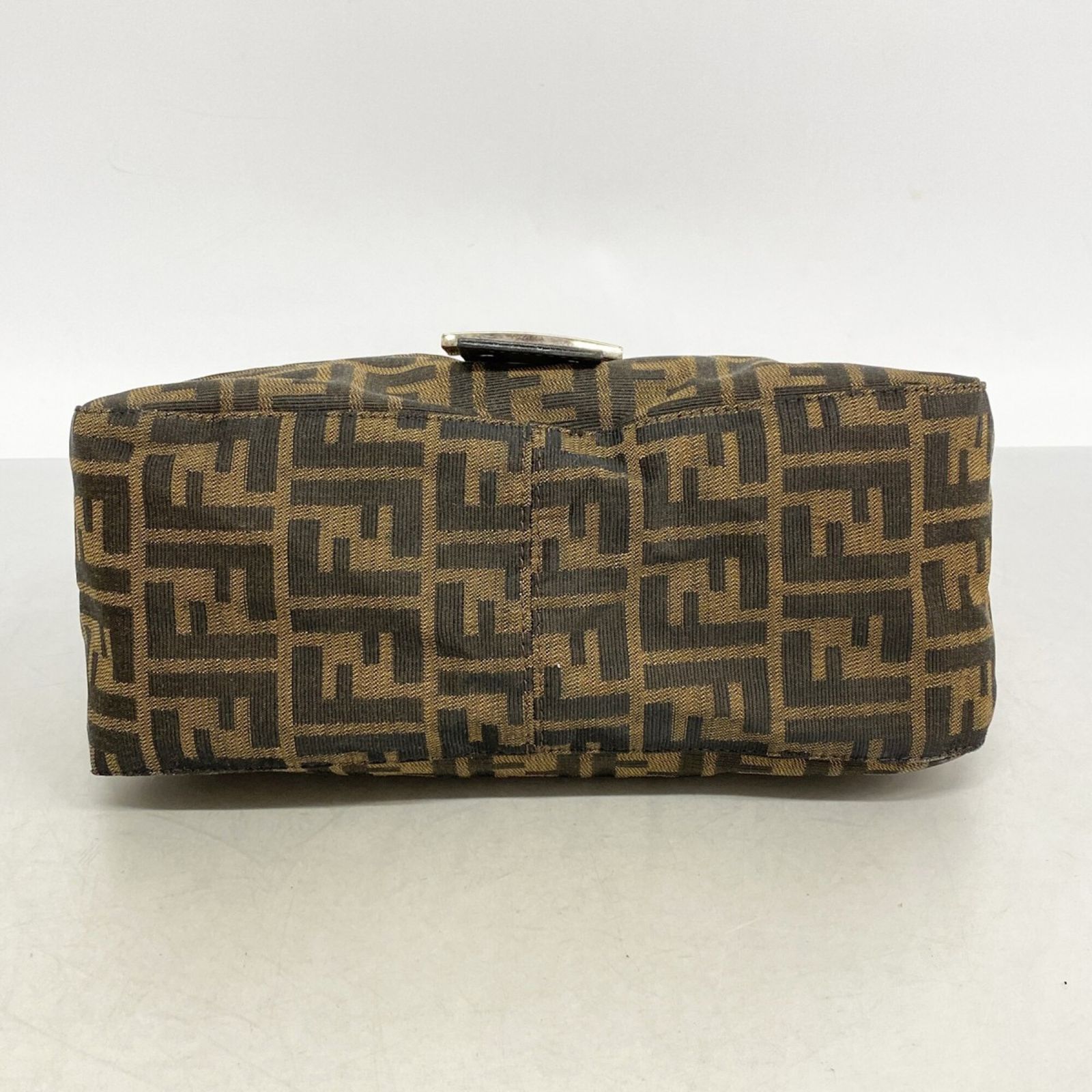 【FENDI/フェンディ】 マンマバケット ハンドバッグ キャンバス/レザー ズッカ柄/ブラウン レディース【中古】【真子質店】【GD】【MiTMo】 FENDI/フェンディ】 マンマバケット ハンドバッグ キャンバス/レザー