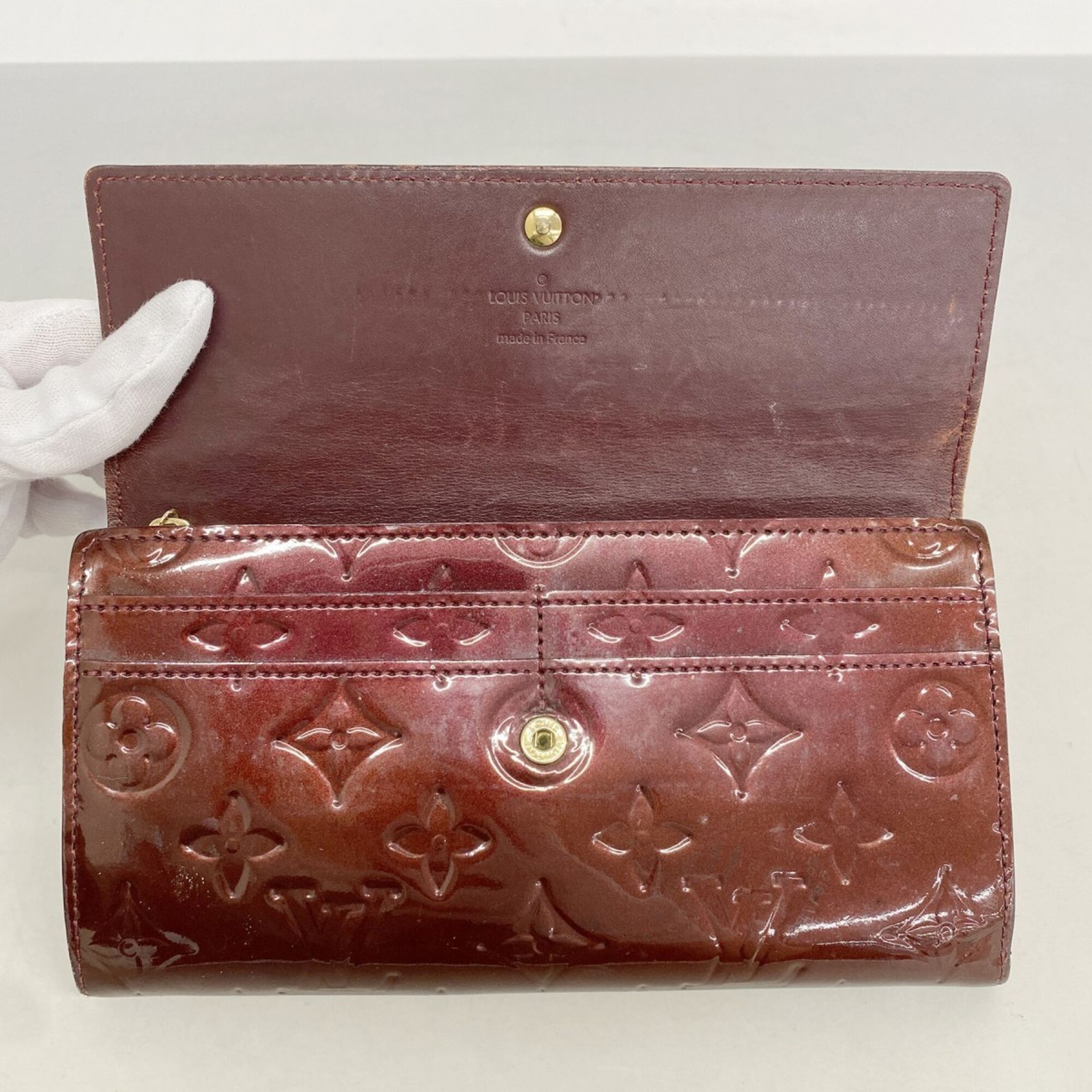 ルイ・ヴィトン(Louis Vuitton) ルイ・ヴィトン 長財布 ヴェルニ 