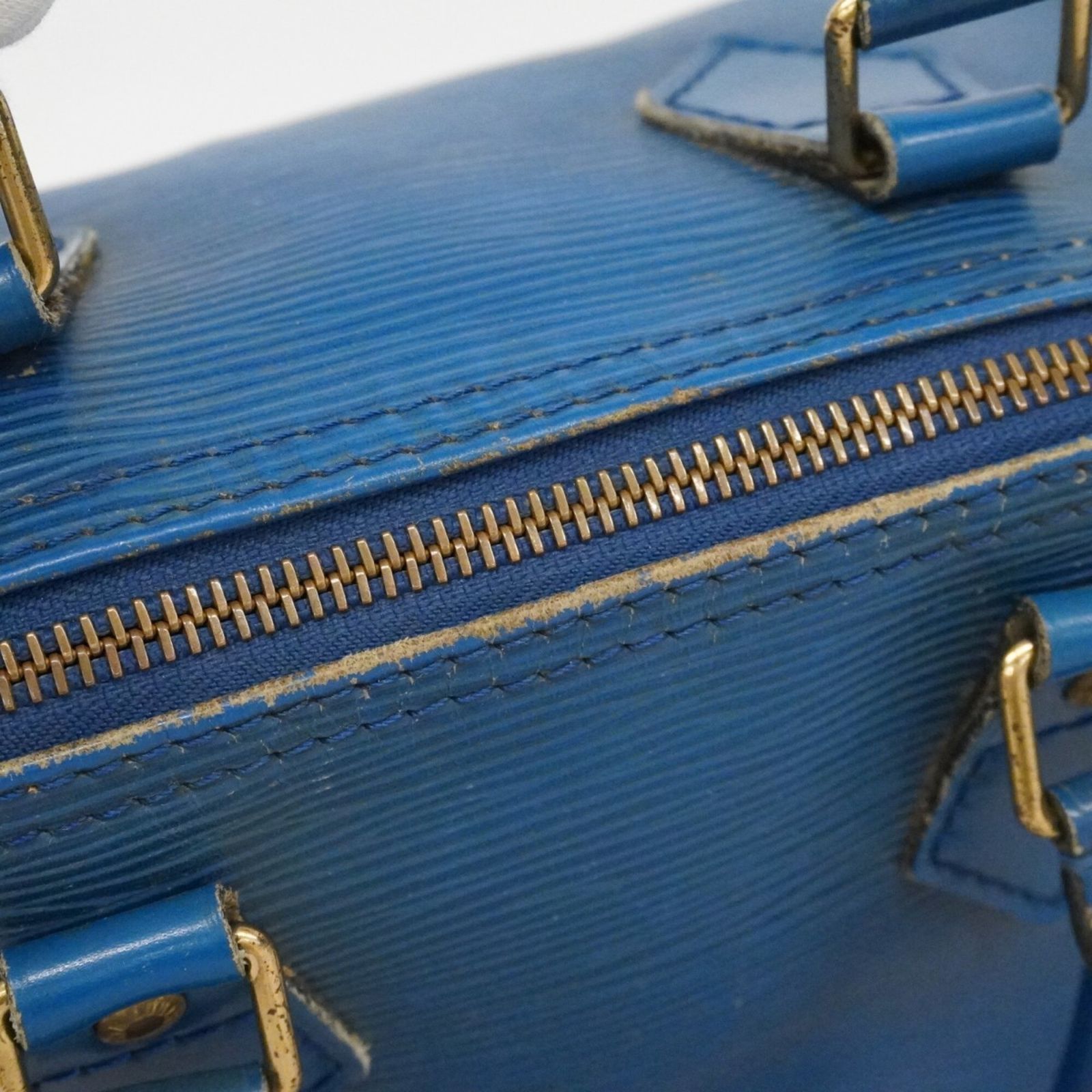 良品  ルイヴィトン スピーディー25 トレドブルー エピ M43015 LOUIS VUITTON（ルイ・ヴィトン） スピーディ25 ハンドバッグ エピ