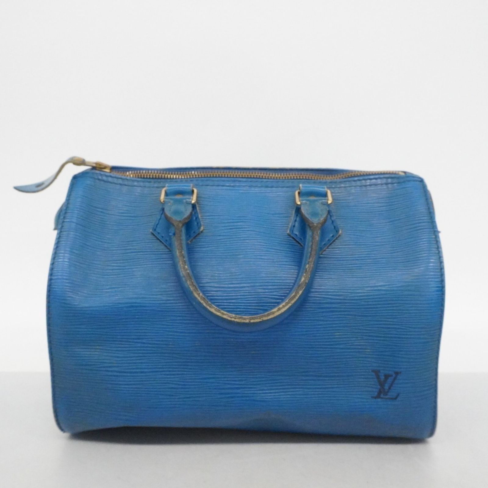 良品  ルイヴィトン スピーディー25 トレドブルー エピ M43015 LOUIS VUITTON（ルイ・ヴィトン） スピーディ25 ハンドバッグ エピ