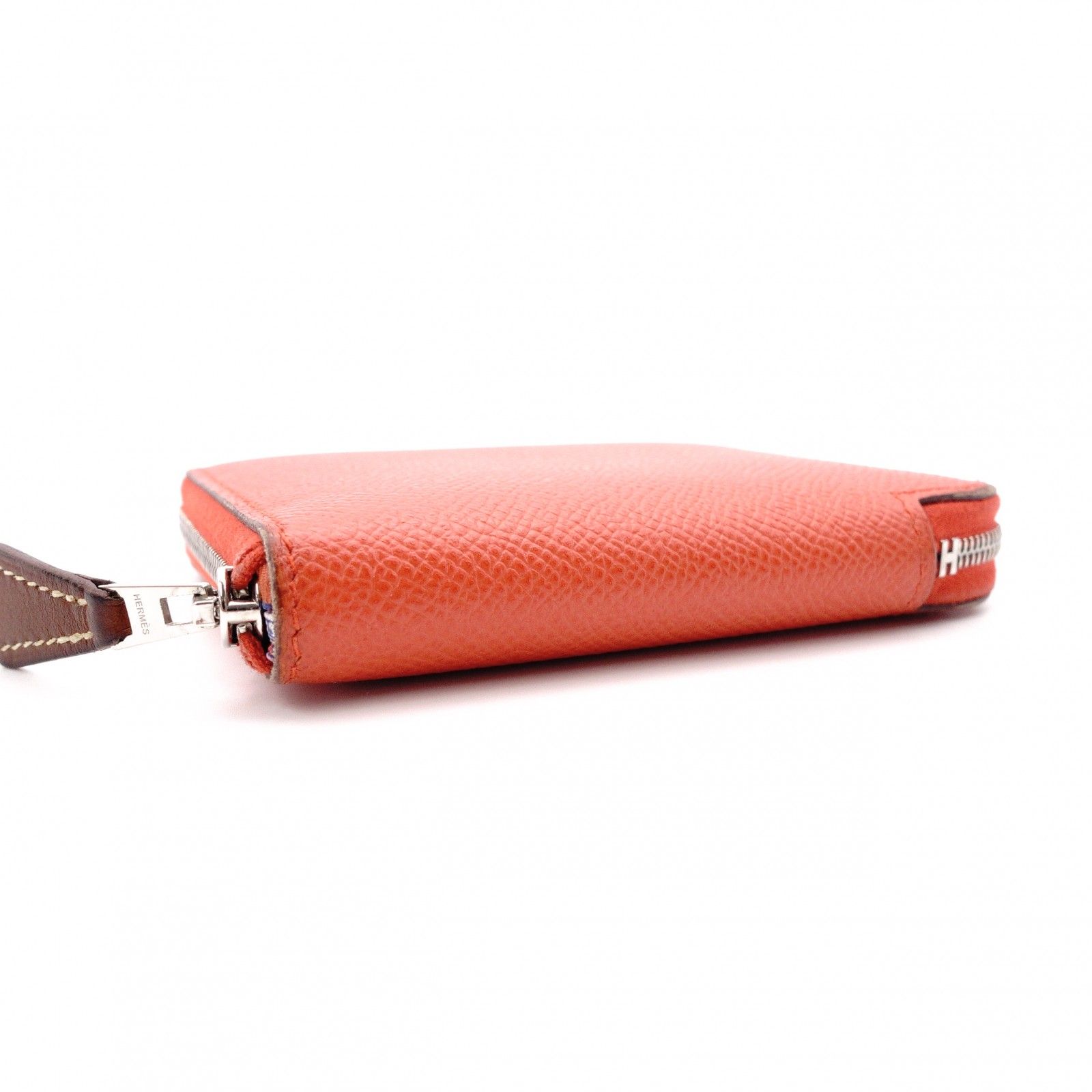 HERMES オレンジとレッド系色 レザーシルクケース 楽天市場】エルメス アザップ シルクイン コンパクト オレンジ