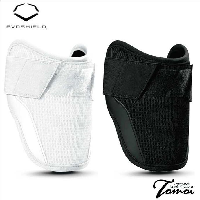 【自分の腕にフィット】 エボシールド　EVOSHIELD　カスタムフィット　エルボーガード　WTV62JP　打者用防具　左右兼用　ホワイト　ブラック　高校野球対応