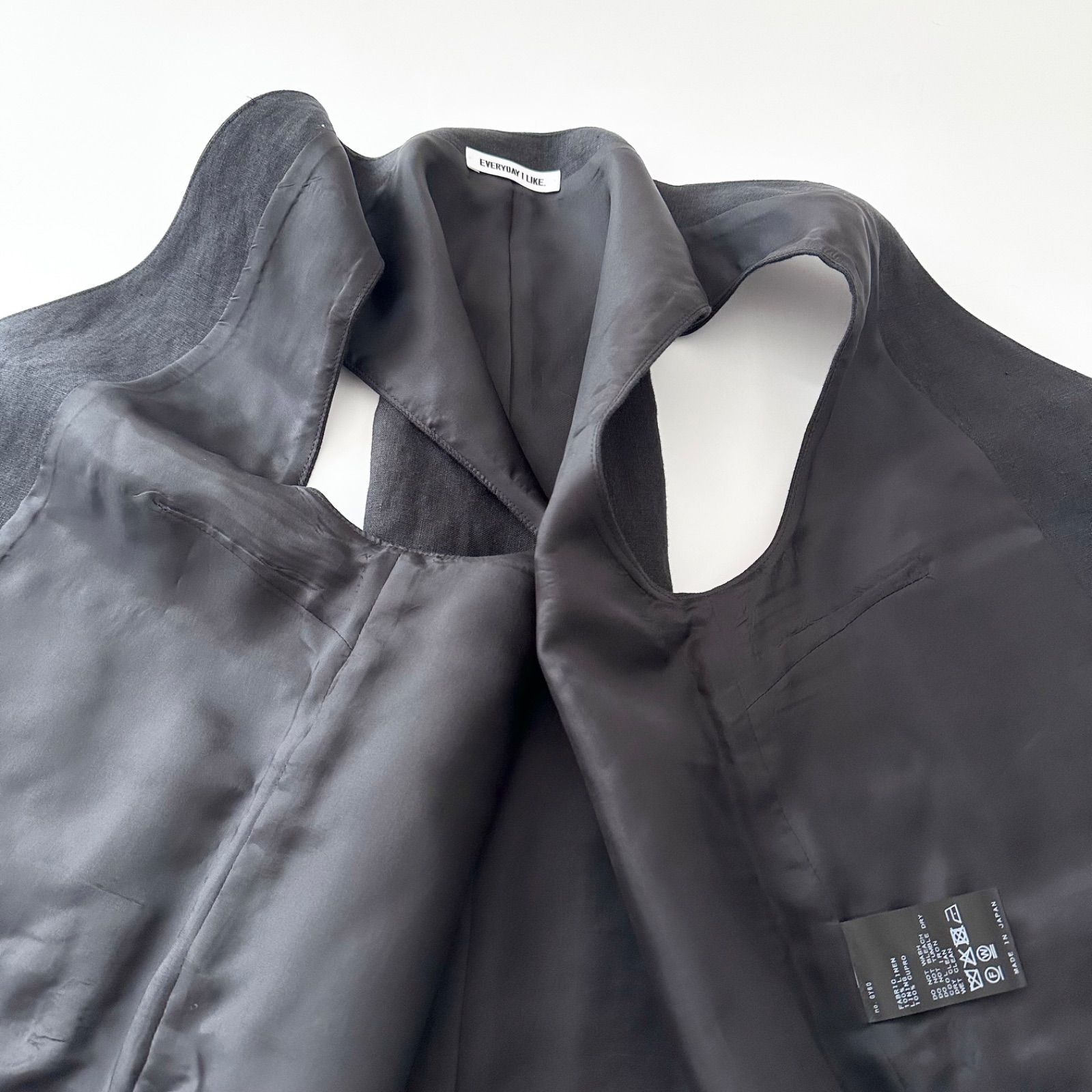 ドゥーズィエムクラス Deuxieme Classe EVERYDAY I LIKE Linen Vest