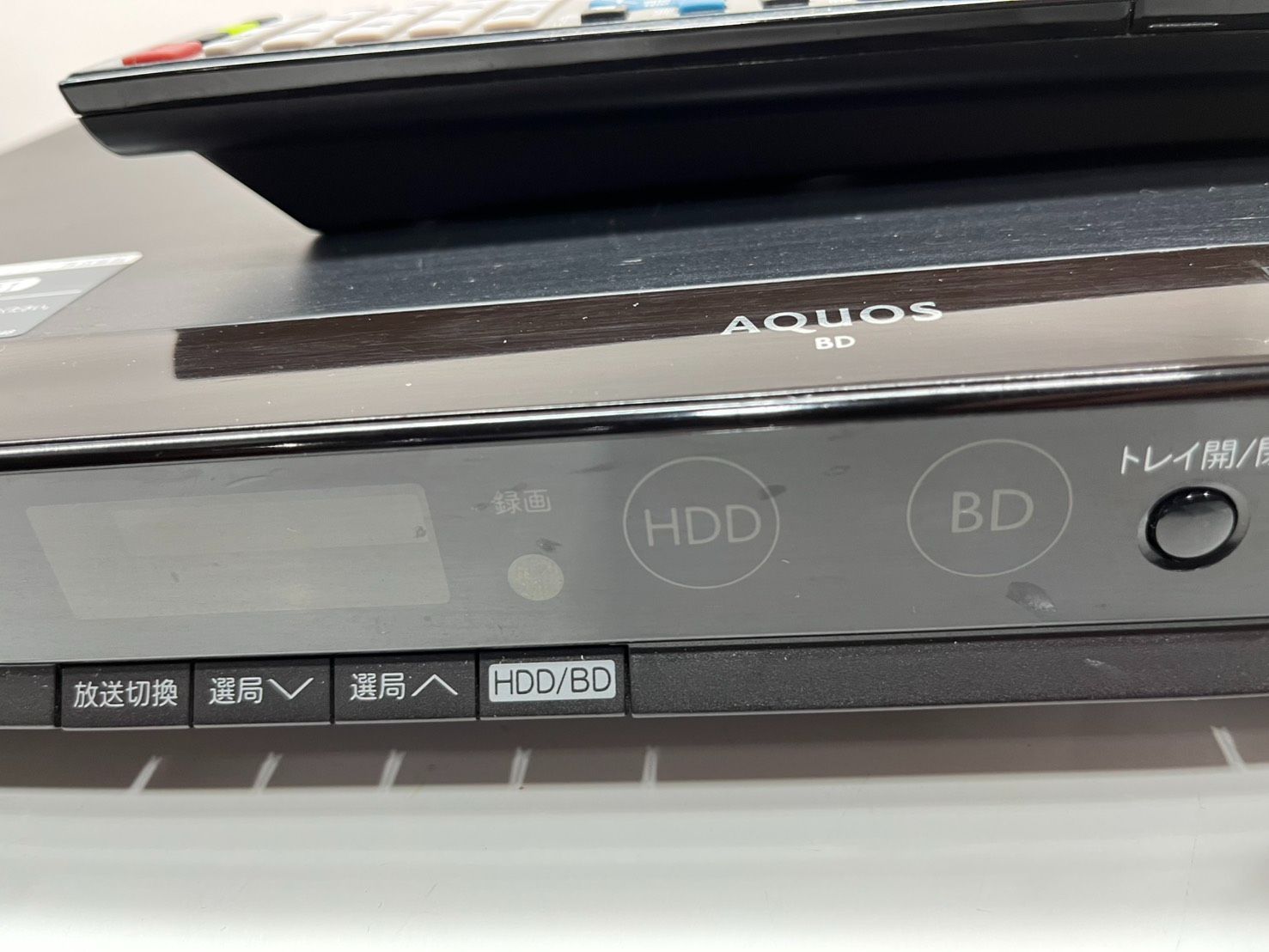○ 動作品 SHARP AQUOS BD HDD 320GB 2011年 ブルーレイ レコーダー BD 