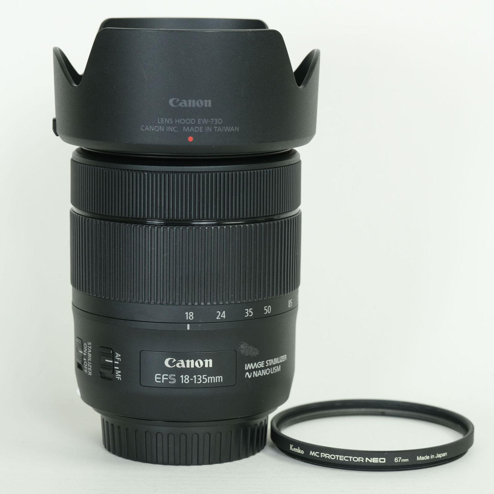 良品 | フード・フィルター付] Canon EF-S18-135mm F3.5-5.6 IS USM 