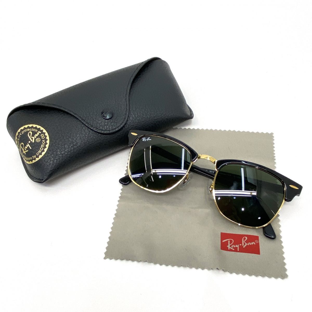RayBan レイバン RB 3016 CLUBMASTER W0365 サングラス ※中古 - メルカリ