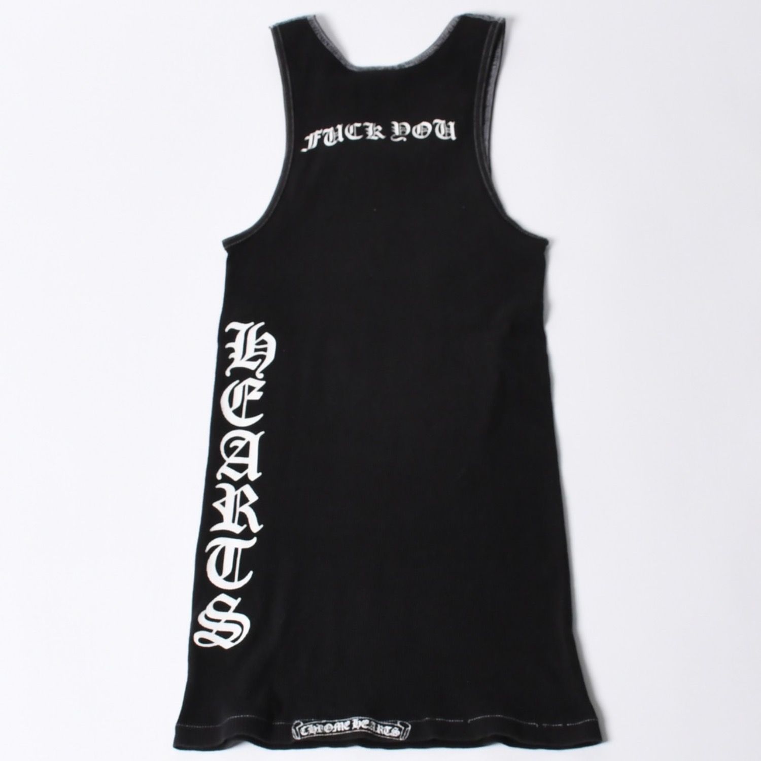 CHROME HEARTS クロムハーツ タンクトップ ブラックカラー ホワイト