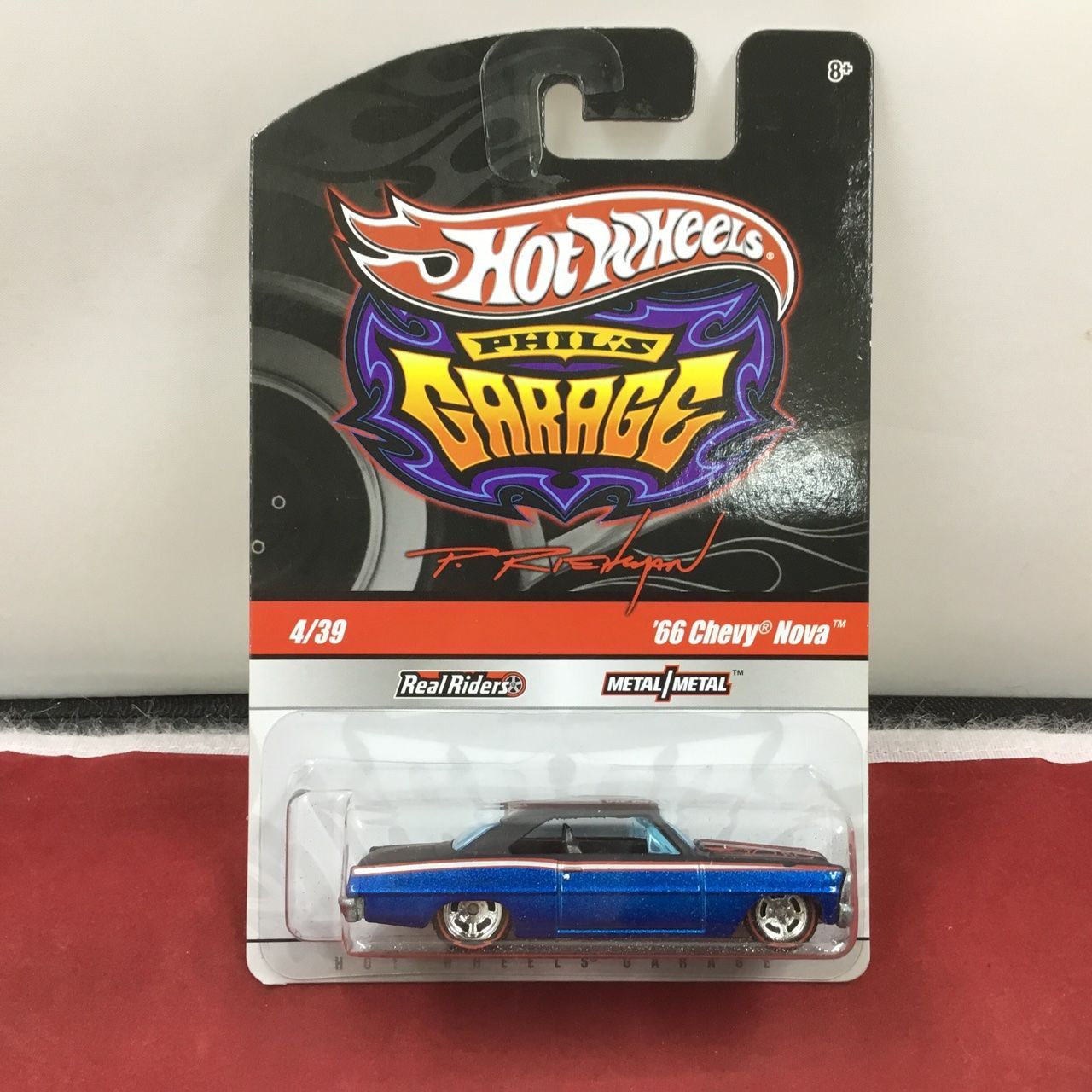 未開封品 マテル HotWheels Phil's Garage '66 Chevy Nova ホット