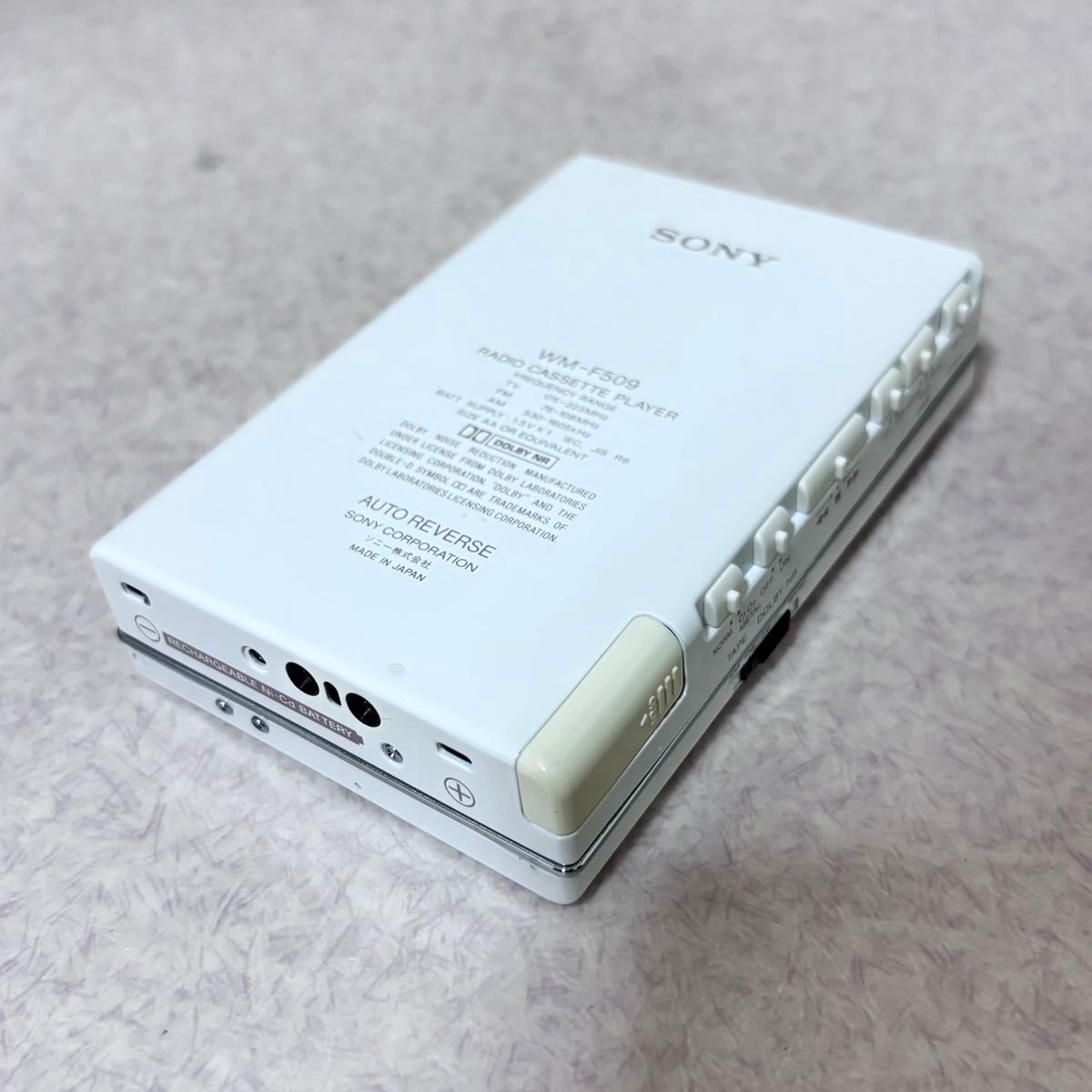 音美人SONY WM-F509ラジオ付きカセットプレーヤー整備美品 SONY WALKMAN ウォークマン WM-F509 カセットプレーヤー ソニー｜Yahoo