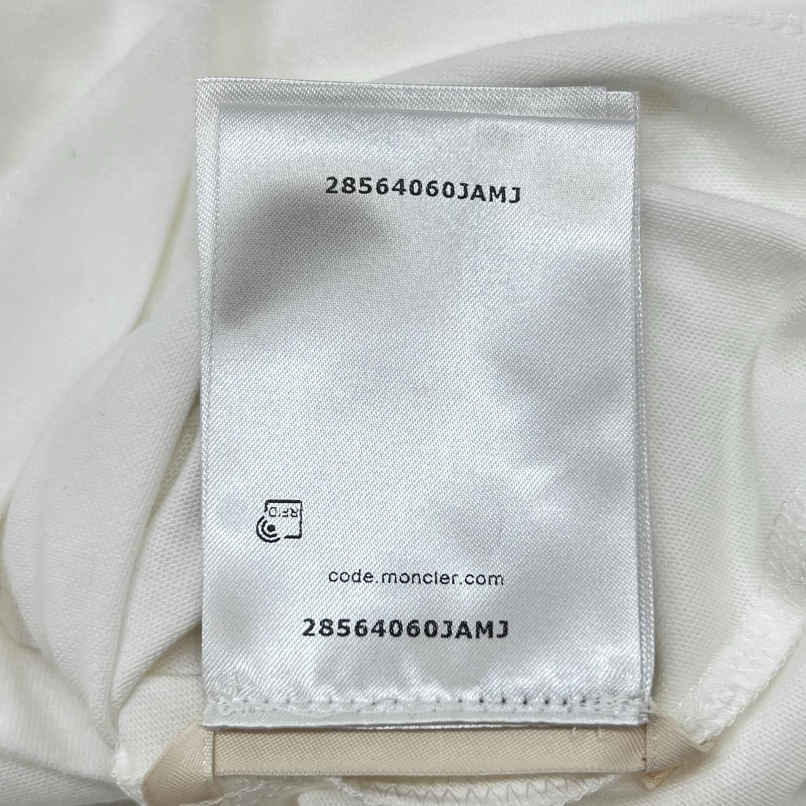 極美品△MONCLER モンクレール 24SS コットン100％ ブランドロゴ