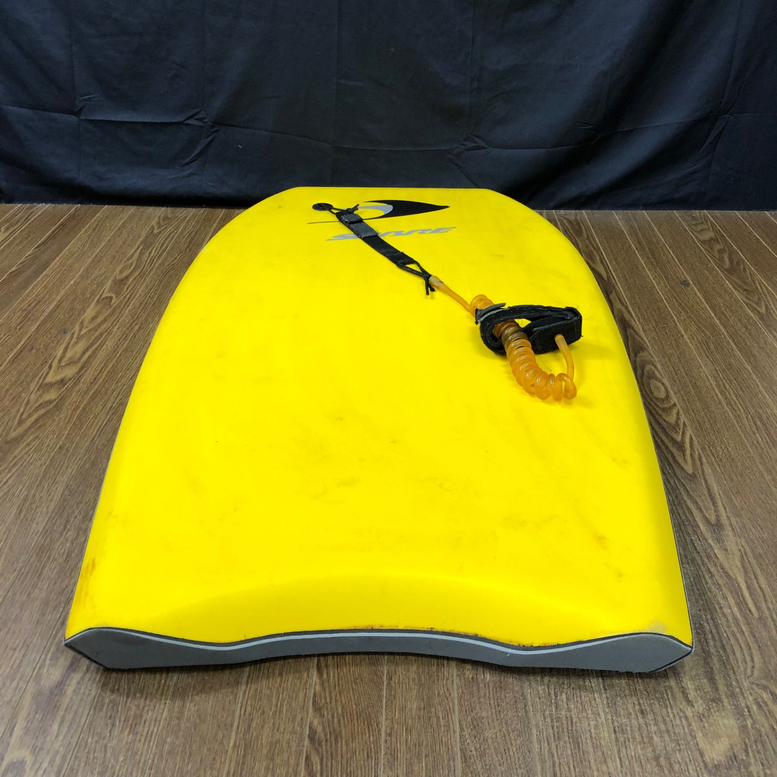 MANTA SABRE ボディボード イエロー フィン付き 値下げ交渉可能】MANTA マンタ ボディボード SABRE セーバー 全長約